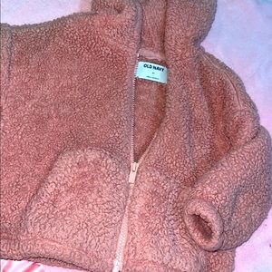 Old navy Sherpa jacket size 2t